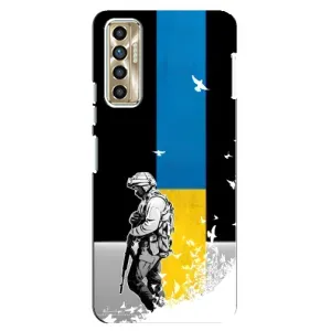 Патріотичний Чохол для TECNO Camon 17P (CG7n) (ЗСУ)