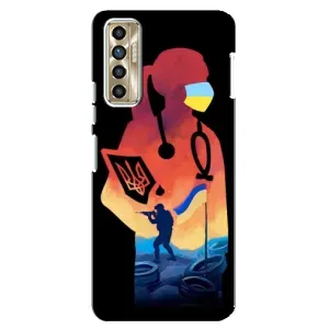 ЗСУ Чохли (TPU) для TECNO Camon 17P (CG7n) (ЗСУ Лікар)