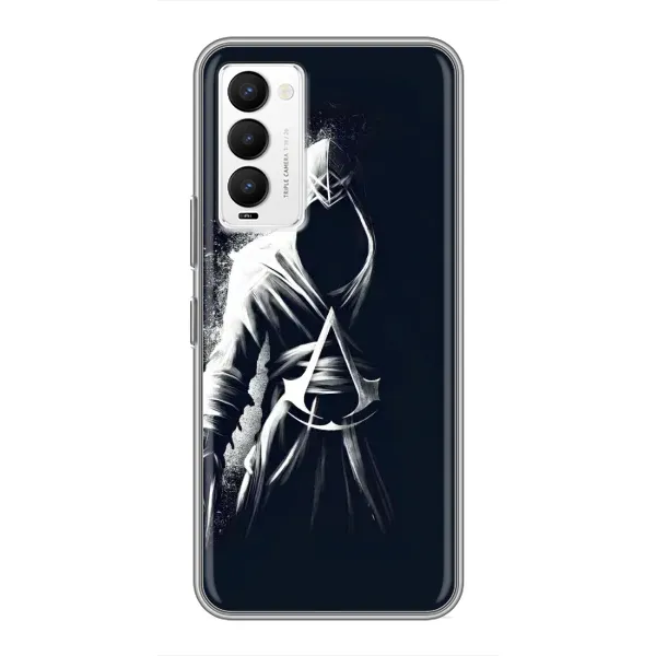 Чехол с рисунком «Ассасин» для TECNO Camon 18 / Camon 18P Чехол с рисунком «Ассасин» для TECNO Camon 18 / Camon 18P