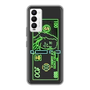 Чехол (Дорого -богато) на Tecno Camon 18 / Camon 18P (Баксы)