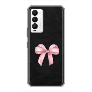 Чехол банты для Tecno Camon 18 / Camon 18P (Бантик)