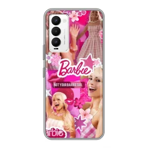 Силиконовый Чехол Барби Фильм на Tecno Camon 18 / Camon 18P (Барби)