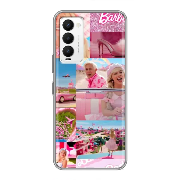 Чехол с рисунком «Барби стиль» для TECNO Camon 18 / Camon 18P Чехол с рисунком «Барби стиль» для TECNO Camon 18 / Camon 18P