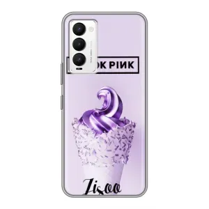 Чехлы с картинкой для Tecno Camon 18 / Camon 18P (BLACKPINK lisa)