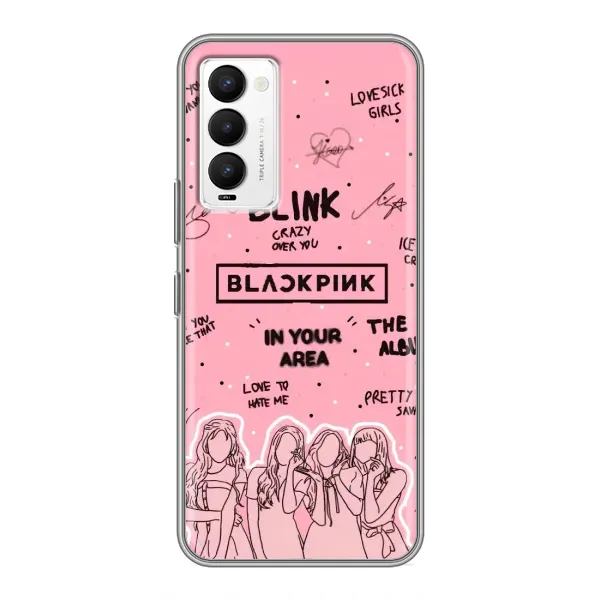 Чехол с рисунком «Blink» для TECNO Camon 18 / Camon 18P Чехол с рисунком «Blink» для TECNO Camon 18 / Camon 18P