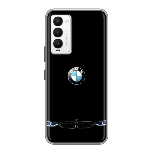 Чехол с рисунком «Черный BMW» для TECNO Camon 18 / Camon 18P Чехол с рисунком «Черный BMW» для TECNO Camon 18 / Camon 18P