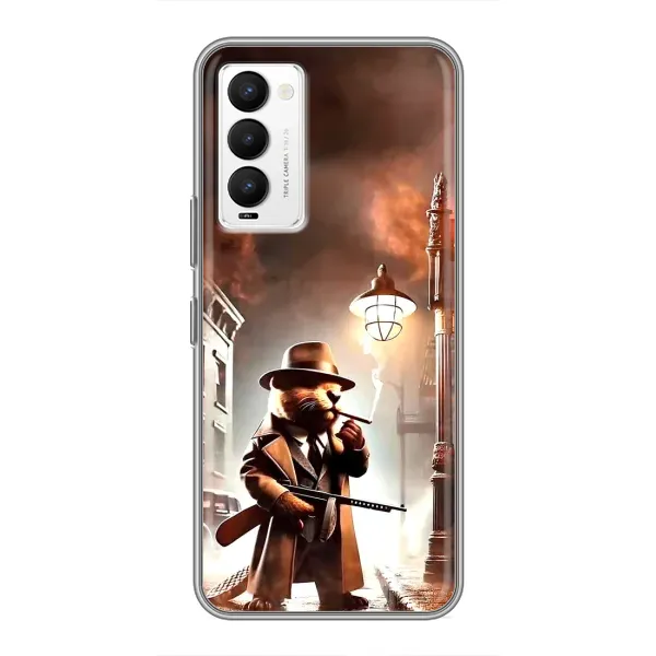 Чехол с рисунком «Бобрито бандито» для TECNO Camon 18 / Camon 18P Чехол с рисунком «Бобрито бандито» для TECNO Camon 18 / Camon 18P