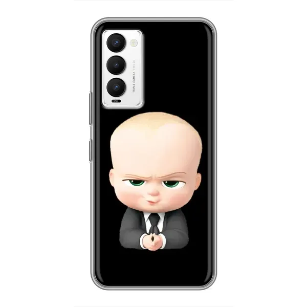 Чехол с рисунком «Бос» для TECNO Camon 18 / Camon 18P