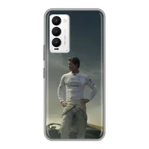 Чехол фильм Формула 1 для Tecno Camon 18 / Camon 18P (Бред Питт)