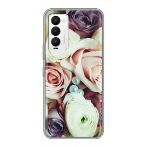 Чехлы с принтом Розочки для Tecno Camon 18 / Camon 18P (Букет РОЗ)