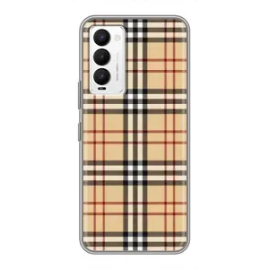 Чохол з Брендами одягу на Техно Камон 18 / 18р (Burberry стиль)