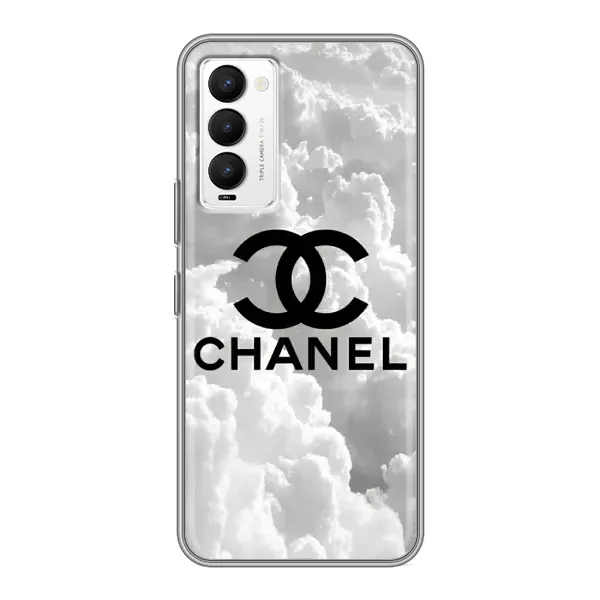 Чехол с рисунком «CHANEL» для TECNO Camon 18 / Camon 18P Чехол с рисунком «CHANEL» для TECNO Camon 18 / Camon 18P