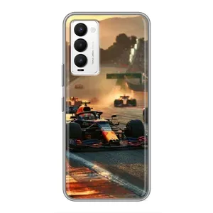 Чехол фильм Формула 1 для Tecno Camon 18 / Camon 18P (Чемпионат ф1)