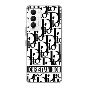 Чехол (Dior, Prada, YSL, Chanel) для Tecno Camon 18 / Camon 18P (Christian Dior)