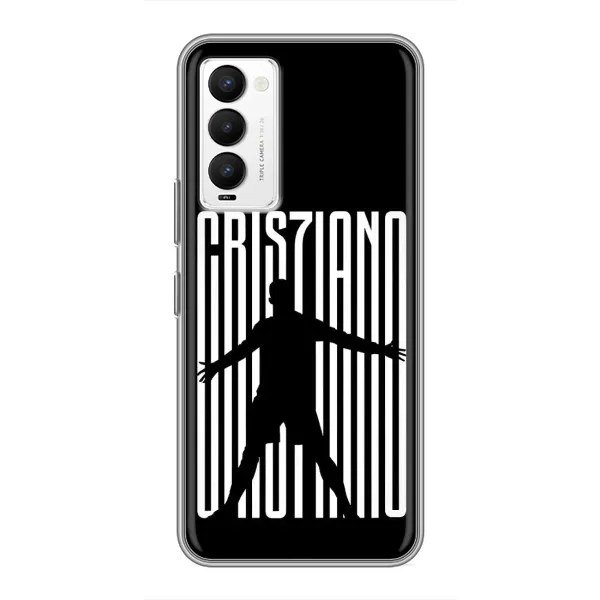 Чехол с рисунком «Cristiano» для TECNO Camon 18 / Camon 18P