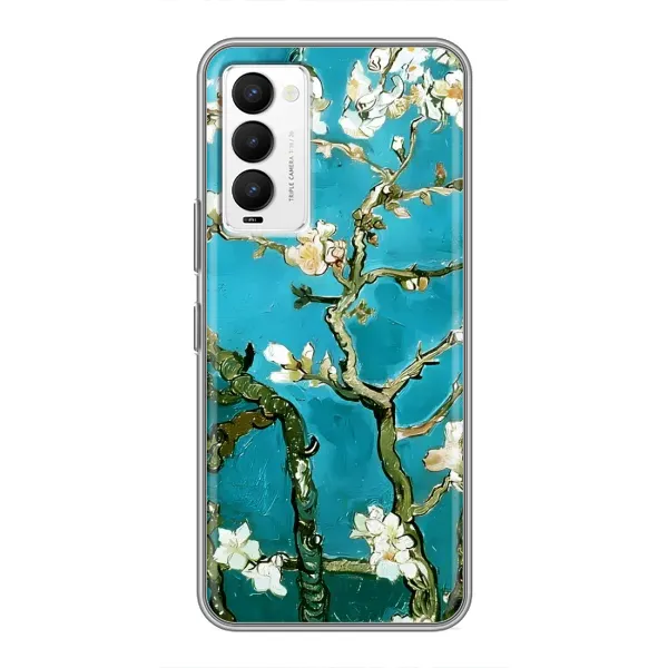Чехол с рисунком «Цветение Сакуры» для TECNO Camon 18 / Camon 18P Чехол с рисунком «Цветение Сакуры» для TECNO Camon 18 / Camon 18P