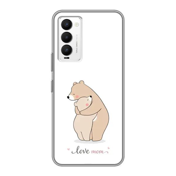 Чехол с рисунком «Для мам» для TECNO Camon 18 / Camon 18P Чехол с рисунком «Для мам» для TECNO Camon 18 / Camon 18P