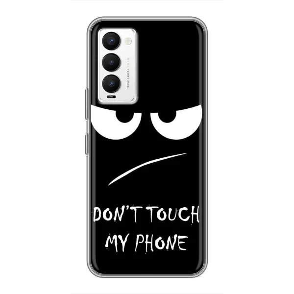 Чехол с рисунком «Dont» для TECNO Camon 18 / Camon 18P Чехол с рисунком «Dont» для TECNO Camon 18 / Camon 18P