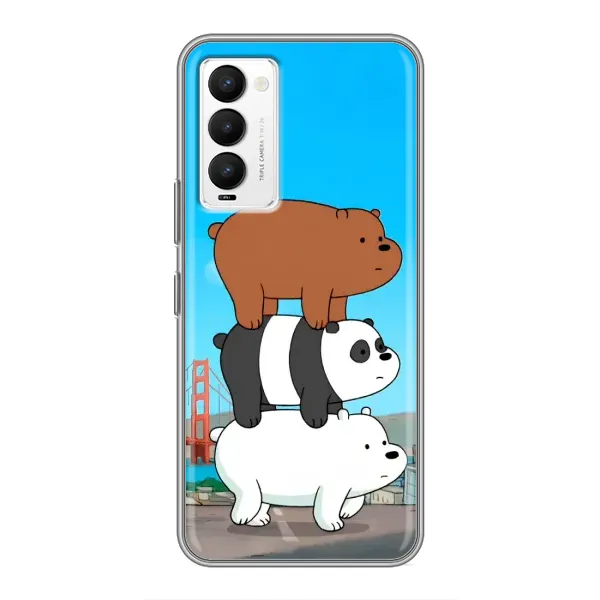 Чехол с рисунком «Друзья» для TECNO Camon 18 / Camon 18P Чехол с рисунком «Друзья» для TECNO Camon 18 / Camon 18P