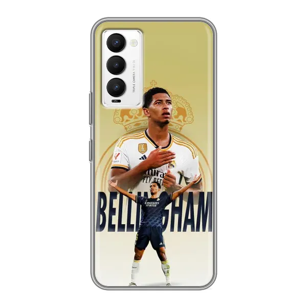 Чехол с рисунком «Джуд Беллингем» для TECNO Camon 18 / Camon 18P Чехол с рисунком «Джуд Беллингем» для TECNO Camon 18 / Camon 18P