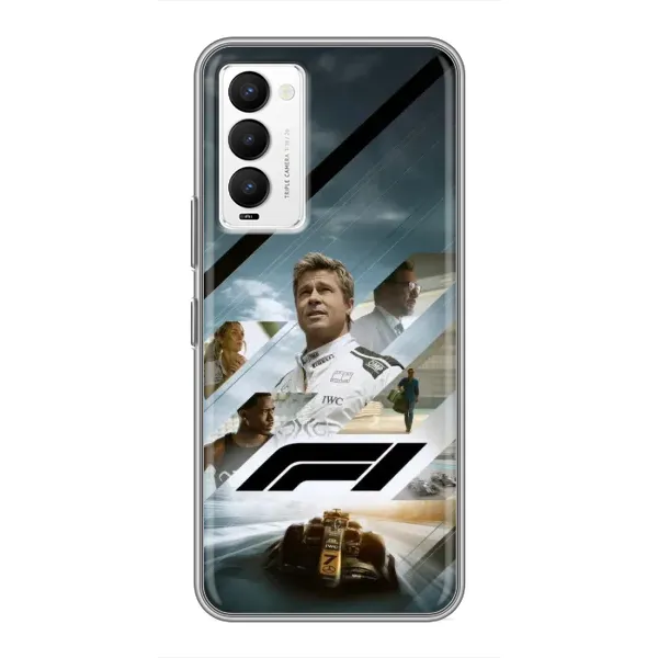 Чехол с рисунком «Фильм Формула 1» для TECNO Camon 18 / Camon 18P