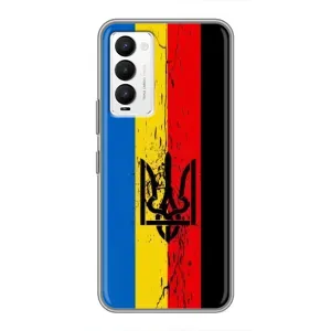 Чехлы УПА (Красно-Чёрный) на Tecno Camon 18 / Camon 18P