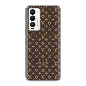Чохол Стиль Louis Vuitton на Tecno Camon 18 / Camon 18P (Фон Луі Віттон)