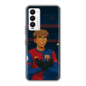 Чехол Ламин Ямаль на Техно Камон 18 / 18р (Футболист Ямаль)