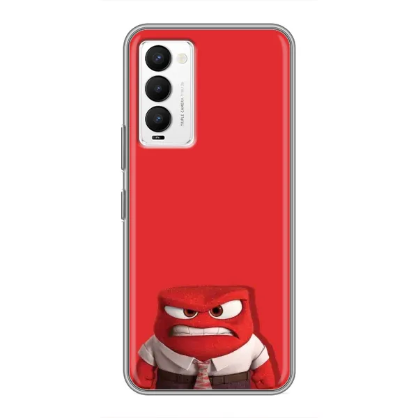 Чехол с рисунком «Гнев» для TECNO Camon 18 / Camon 18P Чехол с рисунком «Гнев» для TECNO Camon 18 / Camon 18P