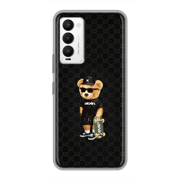 Чехол с рисунком «GUCCI Teddy» для TECNO Camon 18 / Camon 18P Чехол с рисунком «GUCCI Teddy» для TECNO Camon 18 / Camon 18P