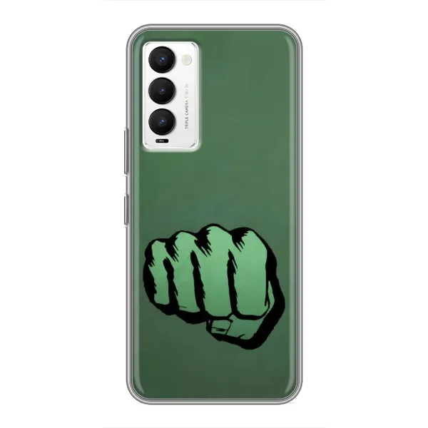Чехол с рисунком «Халк» для TECNO Camon 18 / Camon 18P