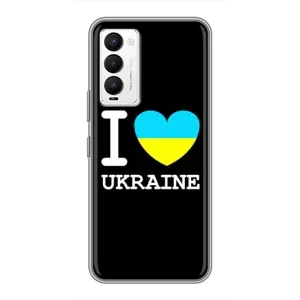 Чехол с Украинской символикой на Техно Камон 18 / 18р