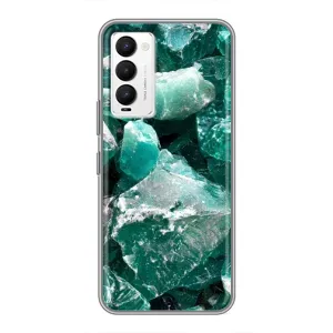 Чехол (Дорого -богато) на Tecno Camon 18 / Camon 18P (Изумруд)