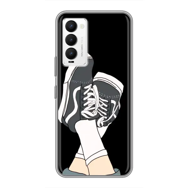 Чехол с рисунком «Кеды» для TECNO Camon 18 / Camon 18P Чехол с рисунком «Кеды» для TECNO Camon 18 / Camon 18P