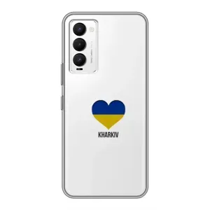 Чехлы силиконовые (Город Харьков) на Техно Камон 18 / 18р (Kharkiv)