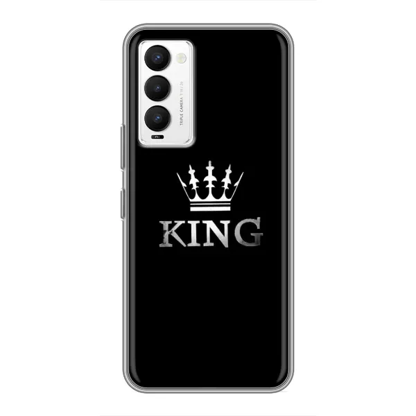 Чехол с рисунком «KING» для TECNO Camon 18 / Camon 18P Чехол с рисунком «KING» для TECNO Camon 18 / Camon 18P
