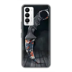 Чехол КИБЕРСПОРТ для Tecno Camon 18 / Camon 18P (Кинжал КС ГО)