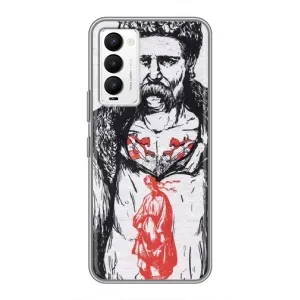 Чехлы Т.Г. Шевченко ВСУ для Tecno Camon 18 / Camon 18P (Кобзарь)