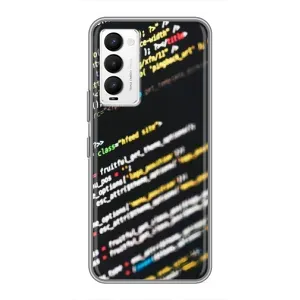 Чехол с рисунком «Код» для TECNO Camon 18 / Camon 18P