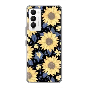 Чехлы с тематикой "ЦВЕТЫ" на Tecno Camon 18 / Camon 18P (красивые цветы)