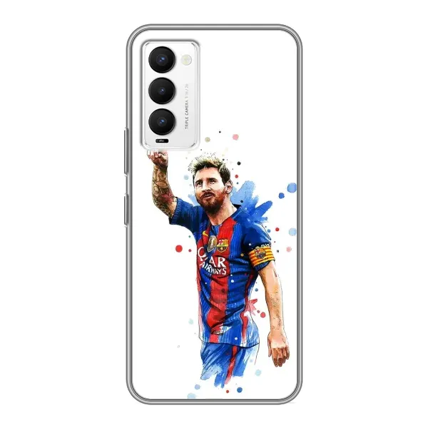 Чехол с рисунком «Leo Messi» для TECNO Camon 18 / Camon 18P