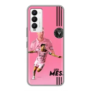Чехлы Лео Месси в Майами на Tecno Camon 18 / Camon 18P (Лео в Майами)