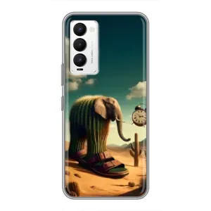 Чохол з мемами траралело тралала для Tecno Camon 18 / Camon 18P