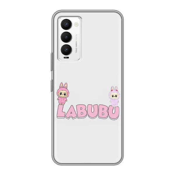 Чехол с рисунком «Логотип Лабубу» для TECNO Camon 18 / Camon 18P Чехол с рисунком «Логотип Лабубу» для TECNO Camon 18 / Camon 18P