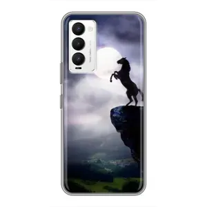 Чохли з зображенням різних тварин на Tecno Camon 18 / Camon 18P (Кінь)