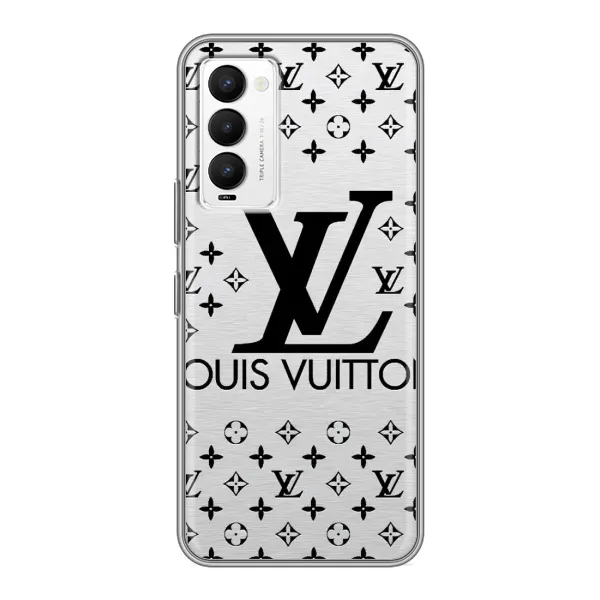Чехол с рисунком «LV» для TECNO Camon 18 / Camon 18P Чехол с рисунком «LV» для TECNO Camon 18 / Camon 18P