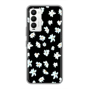Чохол з ромашками на Tecno Camon 18 / Camon 18P (Маленькі ромашки)