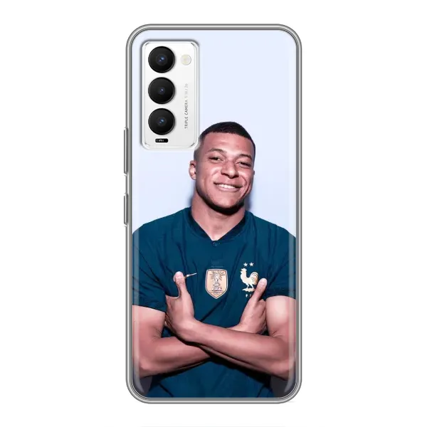 Чехол с рисунком «Мбаппешичка» для TECNO Camon 18 / Camon 18P Чехол с рисунком «Мбаппешичка» для TECNO Camon 18 / Camon 18P