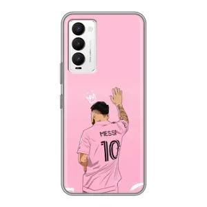 Чехлы Лео Месси в Майами на Tecno Camon 18 / Camon 18P (Месси Маями)