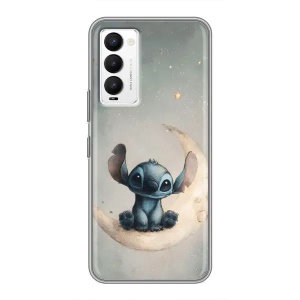 Чехол с рисунком «Милый Стич» для TECNO Camon 18 / Camon 18P